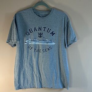 Quantum of the Seas Grey Graphic Tee